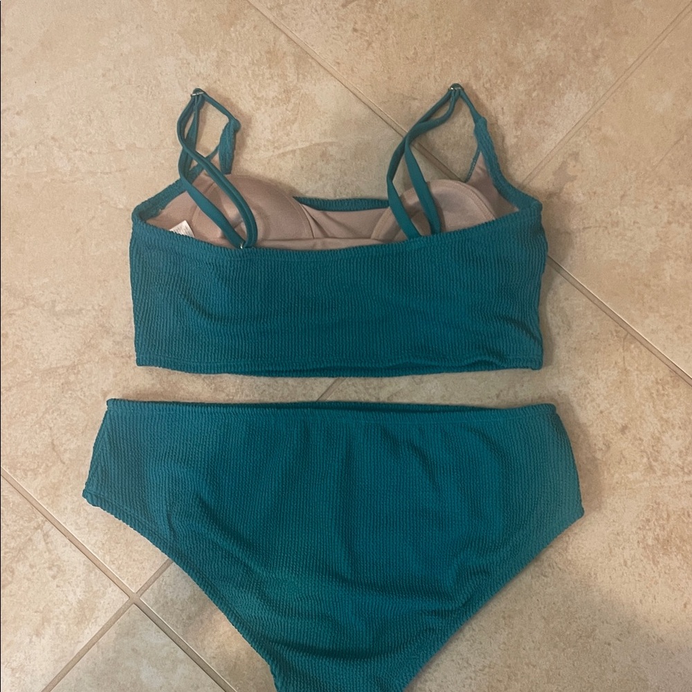 Teal Bikini Set - image 4